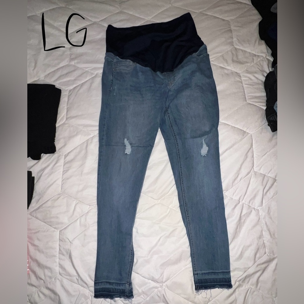 Maternity jeans.